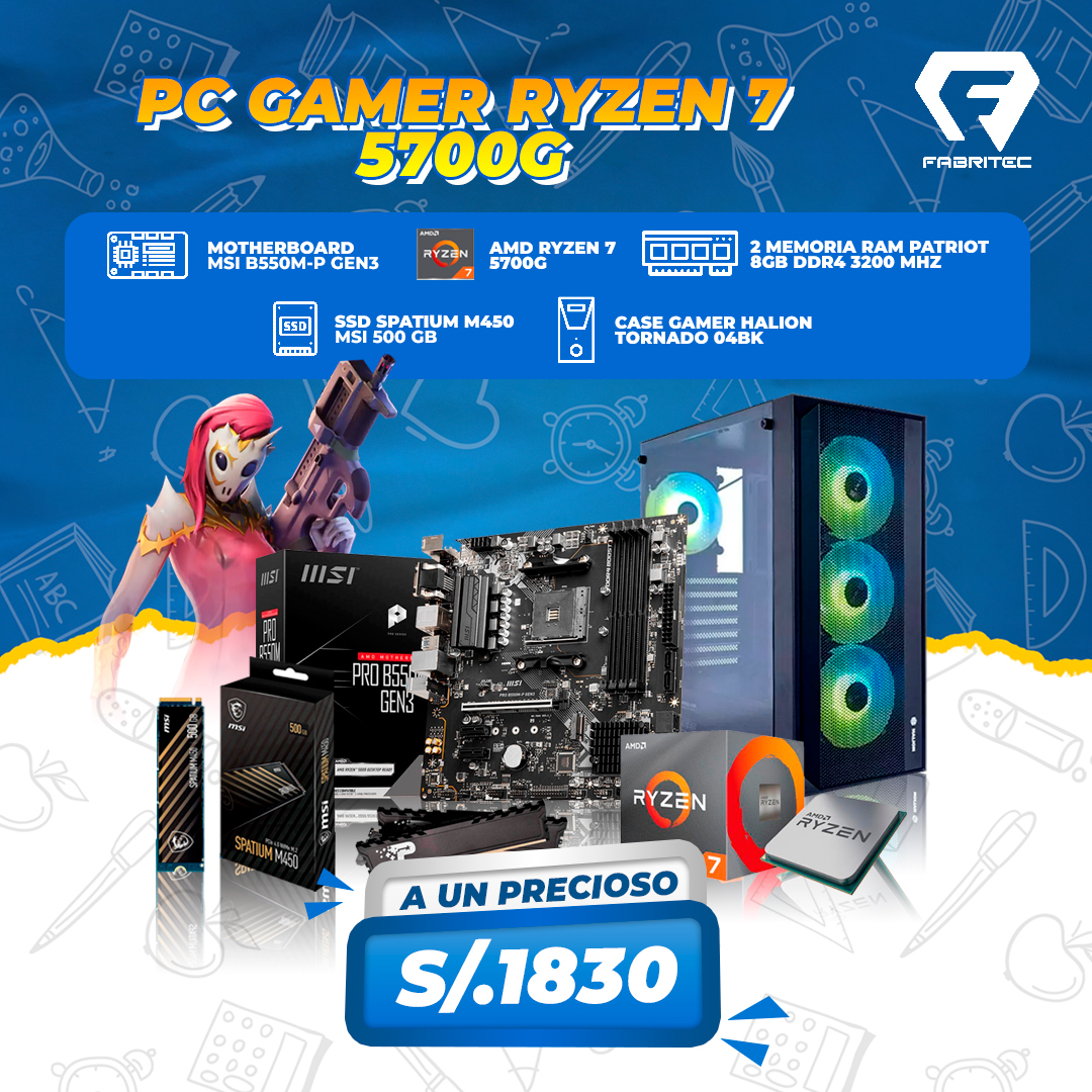PC GAMER RYZEN 7