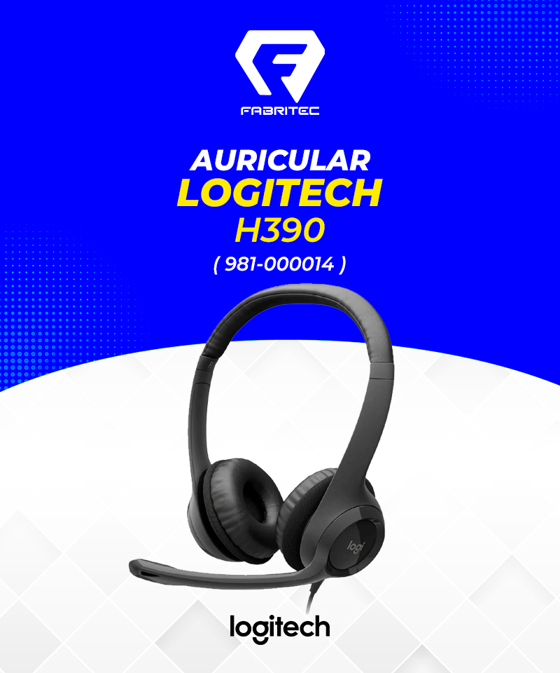 Auriculares Con Microfono Logitech H390 Usb