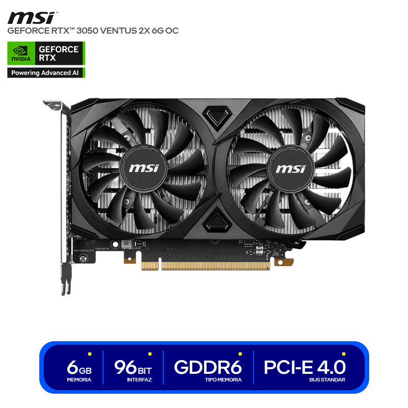 ( RTX 3050 VENTUS 2X 6G OC