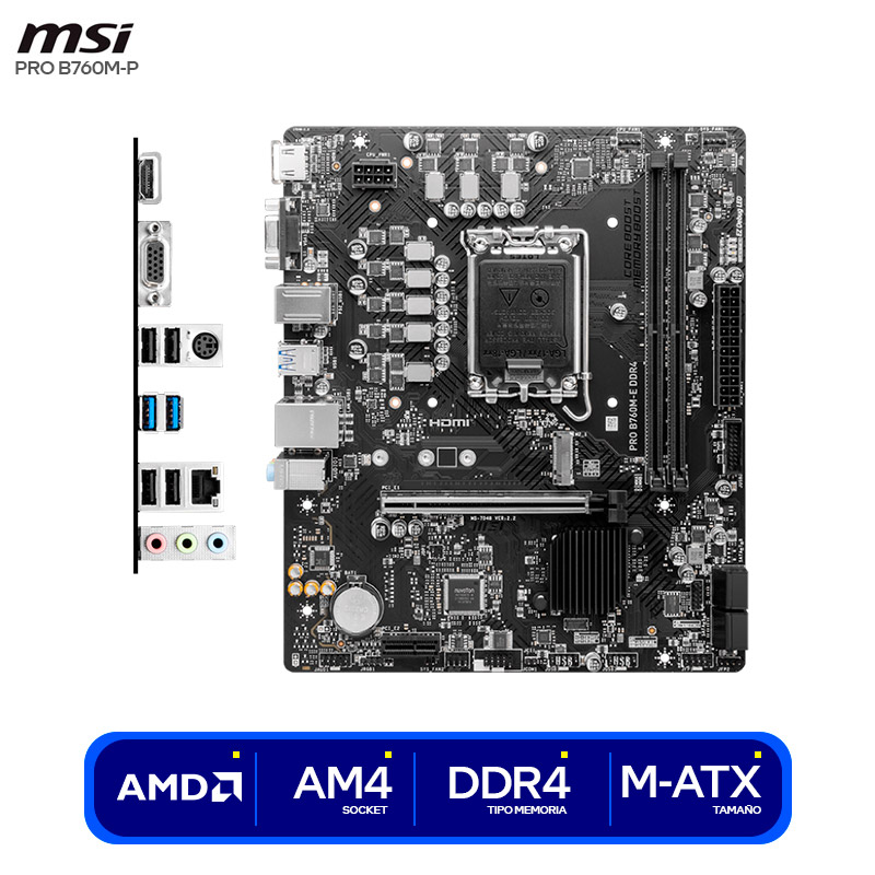 PRO B760M-E DDR4
