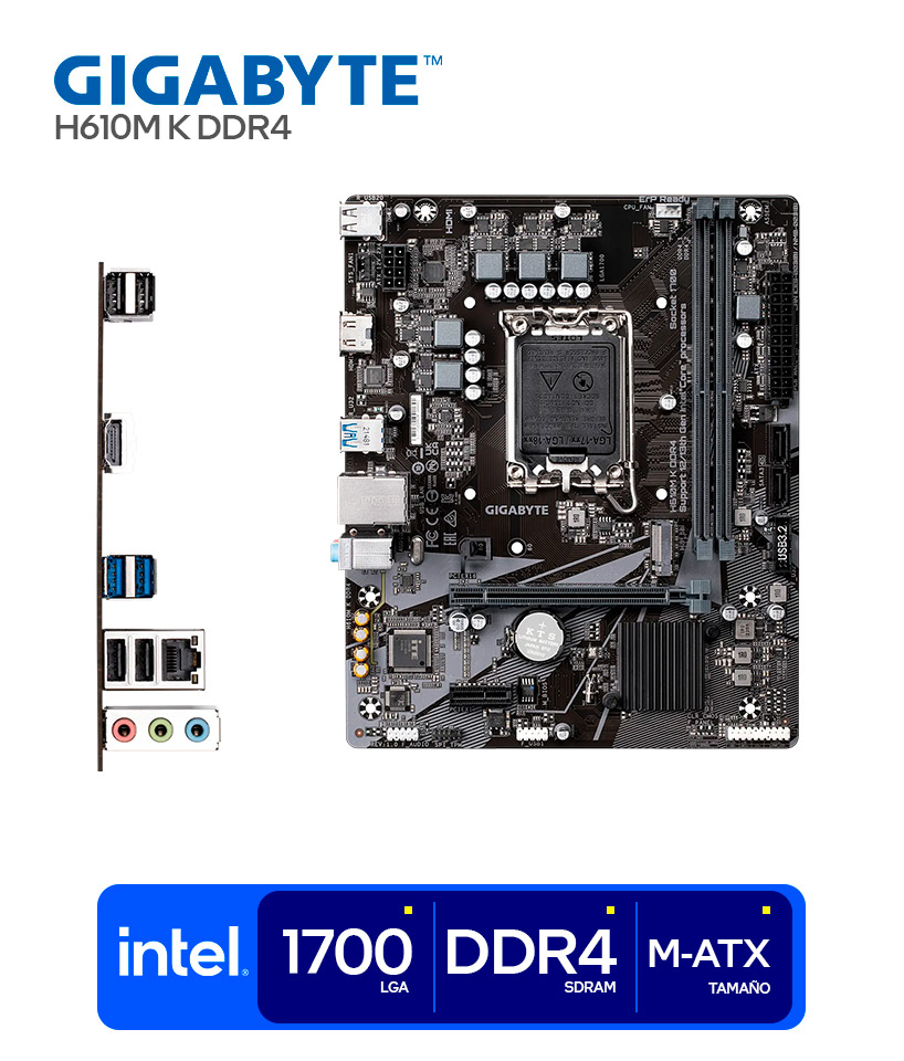 H610M K DDR4