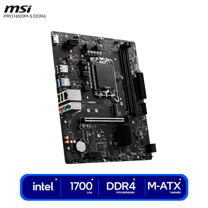 PRO H610M-S DDR4