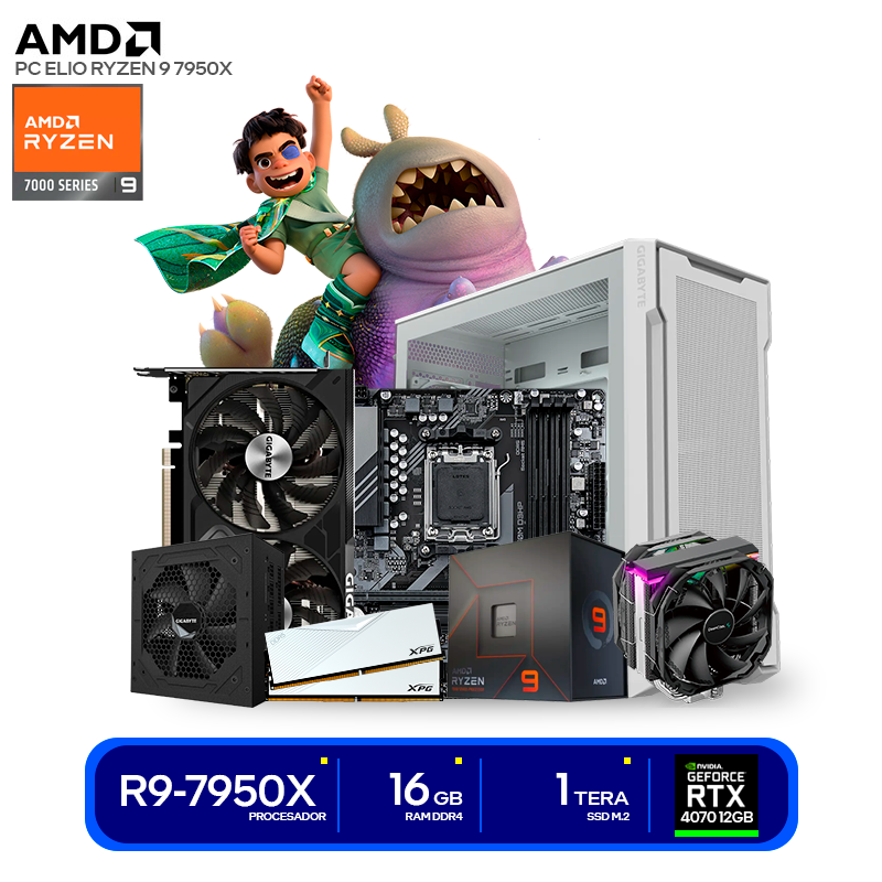 PC ELIO RYZEN 9 7950X