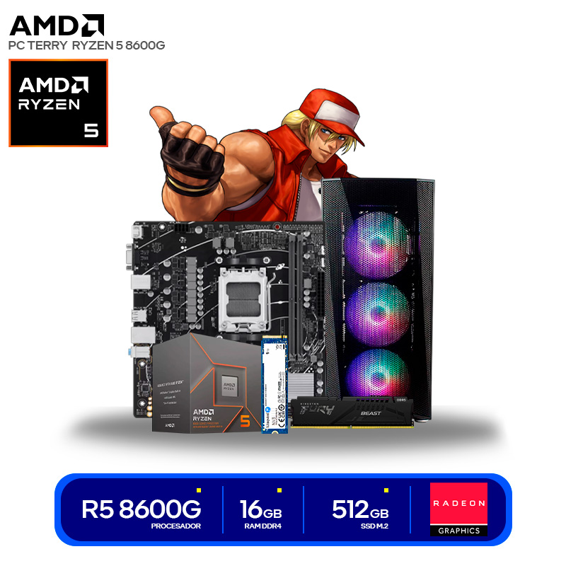 PC TERRY  RYZEN 5 8600G