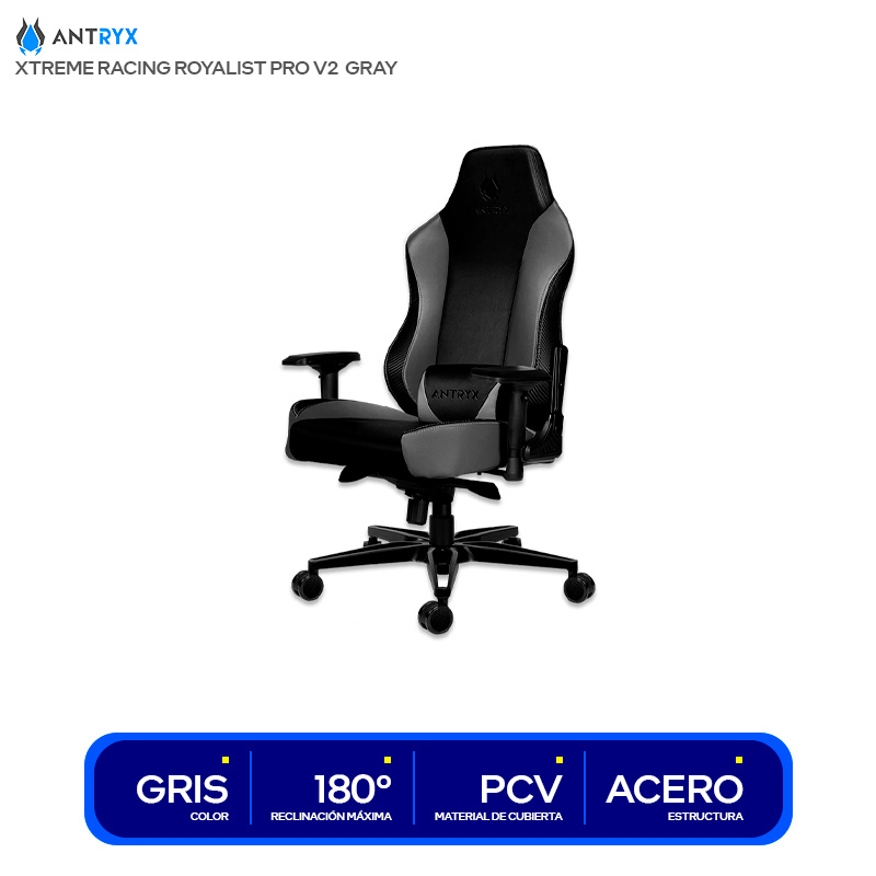 2684-silla-gaming-antryx-xtreme-racing-royalist-pro-v2--gray-frog-tray-4d-(-axr-7520-4gr-)-4