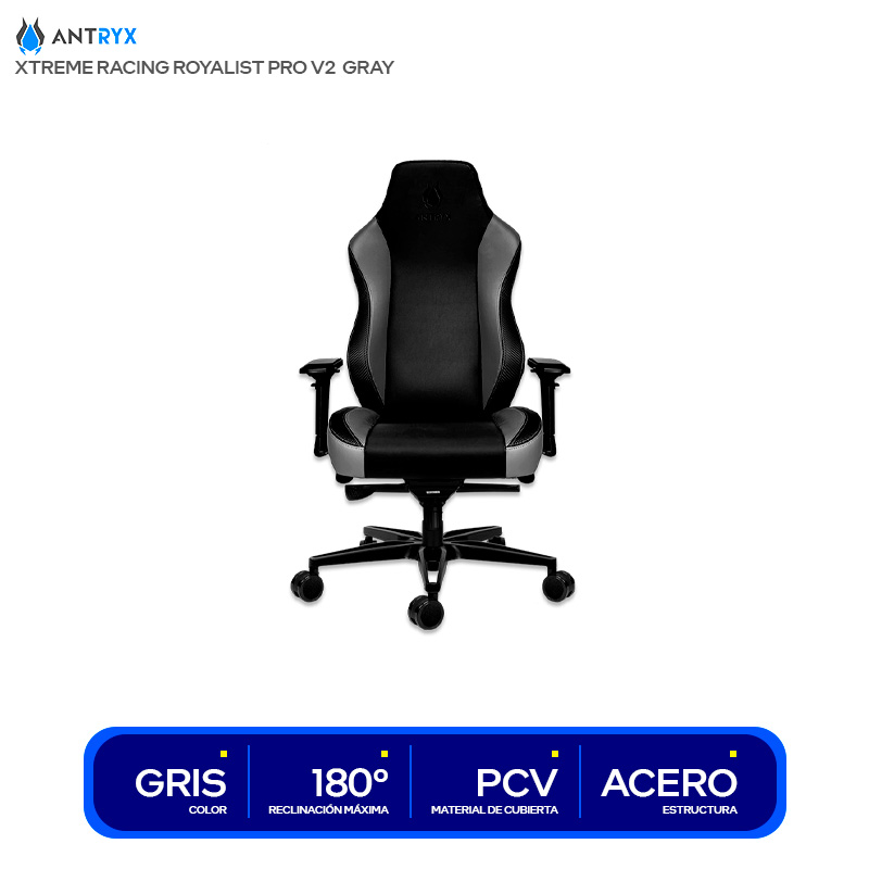 2684-silla-gaming-antryx-xtreme-racing-royalist-pro-v2--gray-frog-tray-4d-(-axr-7520-4gr-)-5