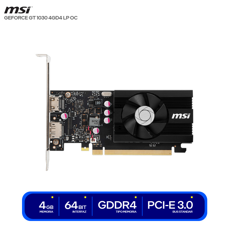 ( GT 1030 4GD4 LP OC )