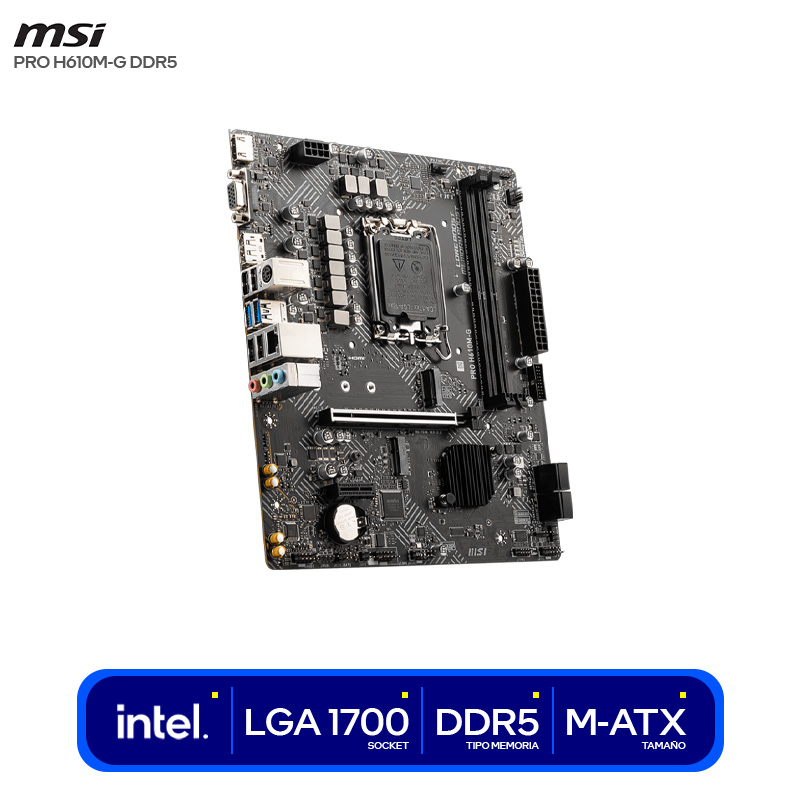 ( PRO H610M-G DRR5 )