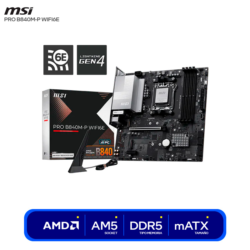 2878-motherboard-msi-pro-b840m-p-wifi6e--(-pro-b840m-p-wifi6e-)-5
