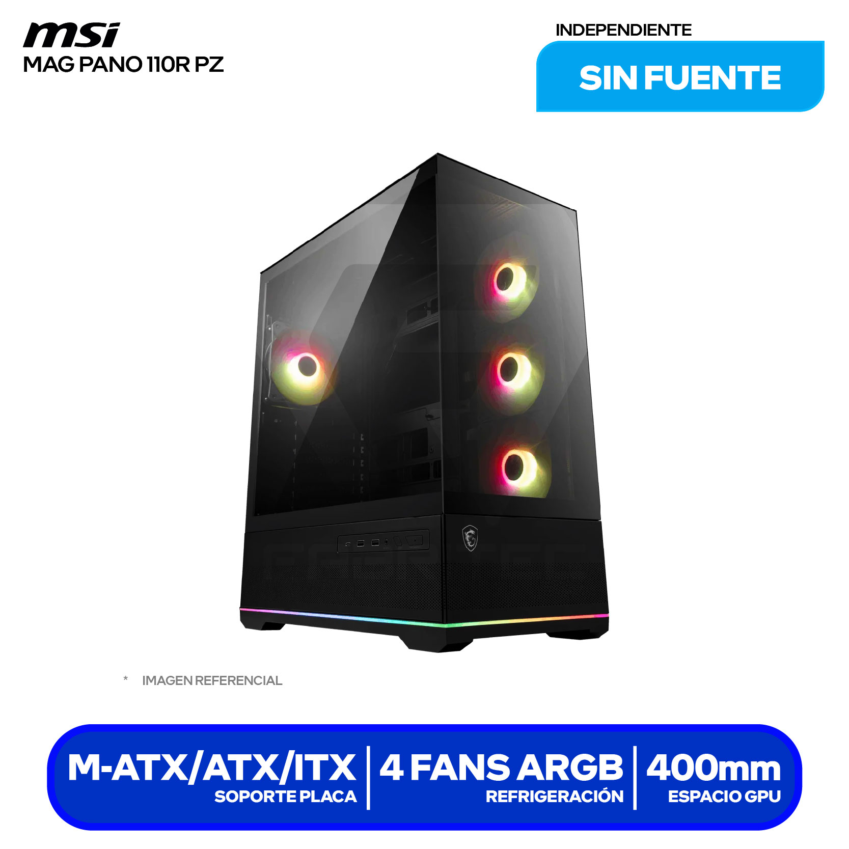 ( MAG PANO 110R PZ NEGRO  )