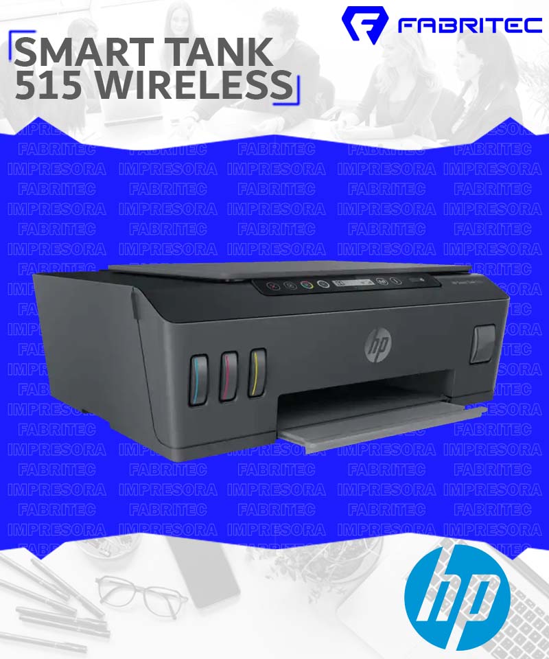 Impresora HP Smart Tank 750 Inalámbrica – Escáner, Copiadora