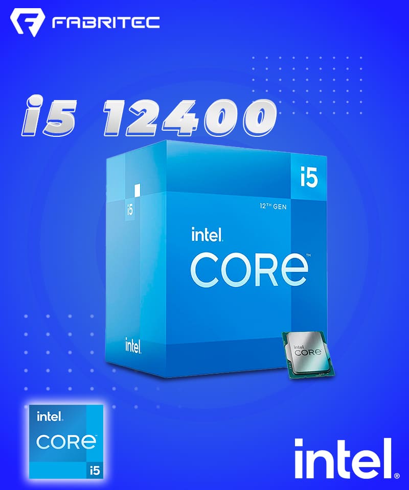 PROCESADOR INTEL CORE i5-12400