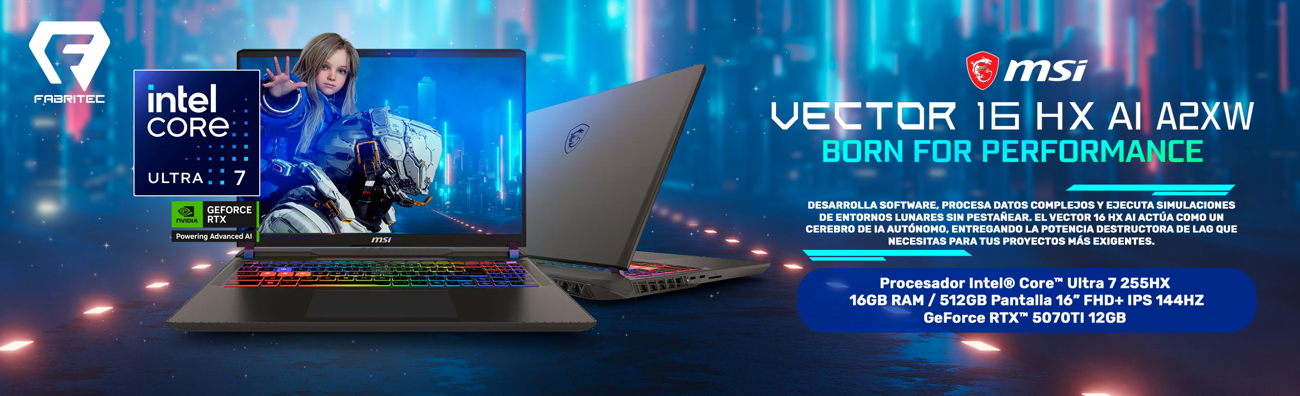 BANNER MSI VECTOR
