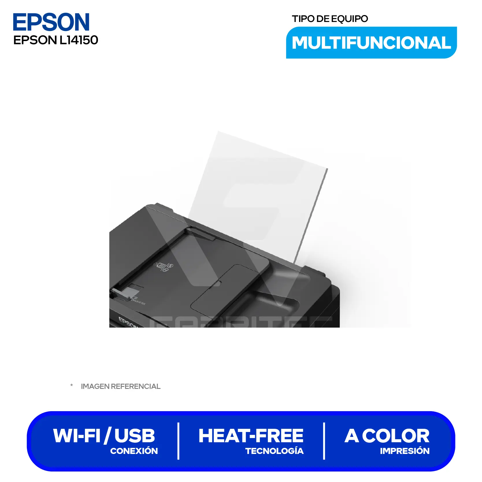 Impresora Multifuncional Epson EcoTank L14150 (C11CH96301) Wi-Fi, Ethernet, USB